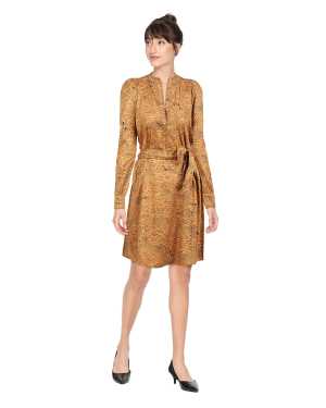 Brown Leopard Dress from Fashion with Benefits