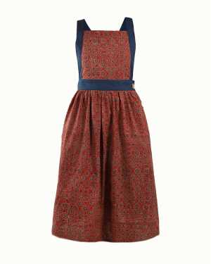 Red Pinafore Dress from Fashion with Benefits