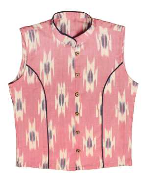 Pink Ikat Folk from Fashion with Benefits