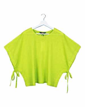 Green Kimono Tie Top from Fashion with Benefits