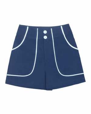 Blue Highlighter Shorts from Fashion with Benefits