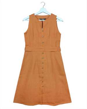Orange Classic Dress from Fashion with Benefits
